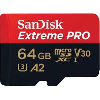 SanDisk Extreme PRO 64 GB MicroSDXC UHS-I Clase 10