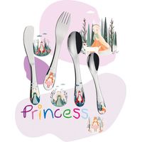 Cilio - Couverts enfants Princesse 4 pièces