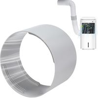 Air Conditioner Exhaust Hose Adapter, Mobile Air Conditioner Outlet Hose Adapter Ø150mm Portable Air Conditioning Hose Adapter, ABS Window Air Conditioner Hose Adapter