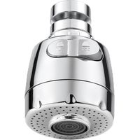Aeratore per rubinetto girevole a 360°, ugello per rubinetto da cucina, lavello con testa del filtro regolabile, 2 modalità, aeratore per rubinetto, atomizzatore per rubinetto, testa del rubinetto da