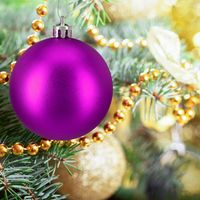 Christmas Tree Baubles Set, 100 Pieces, Mixed Finishes