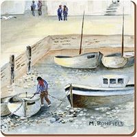 Creative Tops Cornish Harbour Set Of 6 Premium Coasters