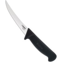 Coltello per Disosso Curvo Lama 13 cm Bufalo S102/13 Manico Nero