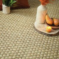 Décoweb – Moquette jonc de mer Chennai 4x4 – Dimensions 4m x 3m – Épaisseur 8mm – Antistatique et résistant au feu