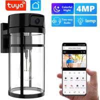 Tuya Telecamera a Lanterna Motorizzata Smart WiFi 4MP per Esterni