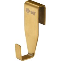 Badezimmer-Wandhaken 2,5 cm aus Edelstahl, gold (SATWIHACEKBZ)
