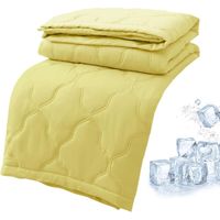 Couverture Rafraîchissante Duvet Doux Double Côté Respirante Fraîche Été