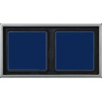 Jung ES 2982 Interrupteur noir acier inoxydable