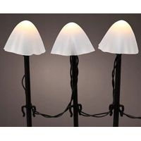 TUTEUR DE CHAMPIGNON LEDWITH 8 FONCTIONS POUR L'EXTÉRIEUR 491762 SET OF 20 PIECES WITHCLIPS