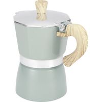 Cafetière italienne octogonale en aluminium, cafetière italienne (150 ml) pour la cuisine.