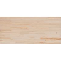 Tablero de mesa rectangular madera maciza pino 90x40x2,5 cm vidaXL