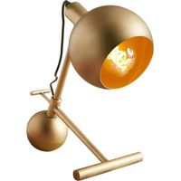 Lampe de table AKINA en métal Or