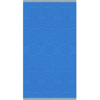 Drap de bain turquoise 90 x 160 cm