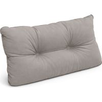 Lounge Coussin Outdoor Coussin dorsal Flair LK, 60x40x12cm, Gris