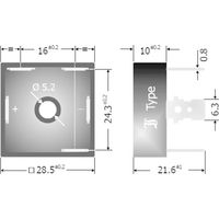 Diotec DB35-04 Brückengleichrichter D-63 400 V 35 A Dreiphasig