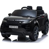 Macchina Elettrica per Bambini Licenza Land Rover Evoque 12V con Telecomando Nero