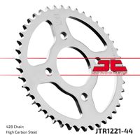 JT R1221-44 Stahl-Kettenrad hinten, 44 Zähne, Größe 428