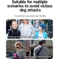 Anti Aboiement - 2025 Stop-Croq Aboiement Chien, Dispositif Anti-Aboiement Portable pour Chiens, 3 Modes Ajustables, Calmez Les Aboiements Tout en Douceur, en Une Pression (Orange)