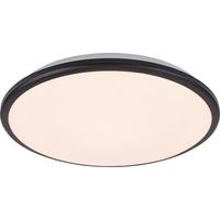 Plafoniera LED tonda 27 cm 18W nera Rabalux Engon IP20