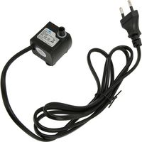 Mini pompa sommergibile regolabile e silenziosa, pompa per fontana impermeabile IPX8 con ventosa per acquario, spina UE 220-240 V