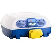 Couveuse automatique 49 œufs – Incubateur pour volaille avec contrôle électronique de température – Ventilation silencieuse – Fabriquée en Italie – Borotto