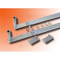 FAAC 390432 SET Coppia Di Bracci Dritti Telescopici Tubo Quadrato Per Motore 580