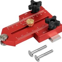 Gabarit de coupe mince allongé pour scie circulaire sur table, compatible avec scie circulaire sur table, défonceuse et scie à ruban - Version allongée