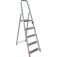 SCALA IN ALLUMINIO USO DOMESTICO STELLA BASIC MARCHETTI GRADINO DA 80 MM - Cod. - Gradini: 21027 - 7 gradini