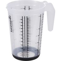 Caraffa Graduata con Sistema Antiscivolo, 1,5 L, Massimo, Grigio Grafite