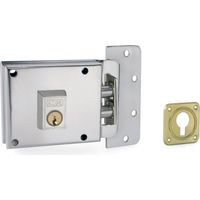 Yale-Azbe Lock R. 6-0-12 H-Nickel Droite