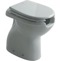 GALASSIA Sagittario wc con apertura frontale scarico pavimento bianco codice prod: 4019