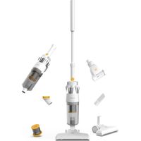 Balai Aspirateur Blanc Newlux avec cordon manuel et vertical, 800W, 2L, 16.5 Kpa et F.HEPA 5m Action (Accessoire pour animaux de compagnie)