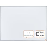 Nobo Essentials Magnetisches Whiteboard Aluminium 120x90 cm