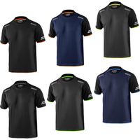 Sparco Tucson Tech T-Shirt Arbeitshemd - S - Blau