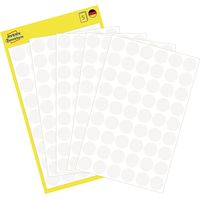 Avery Zweckform Markierungspunkt 3145 12mm weiß 270 St /Pack.