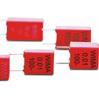 WIMA Folienkondensator, 0,022 UF, 100 V, radial, RM 5, MKS2D022201A00KSSD