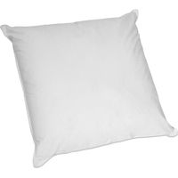 Sous Taie D'oreiller en Cretonne de Coton Blanc 60x60 cm