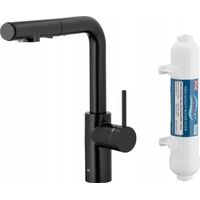 KFA Duero Pure Basic robinet noir élégant acier inoxydable