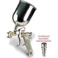 Aerografo E 70 professionale ASTURO pistola aria verniciatura verniciare 500 cc ugello Ø 1,4 mm