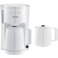 Severin KA 9309 caffettiera bianca 8 tazze 1000 W