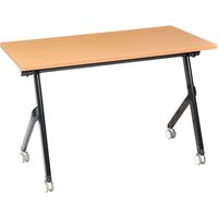 Zusammenklappbarer Schreibtisch BENDI 120 cm 60 cm Braun