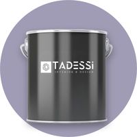 TADESSI Wall Select Wandfarbe Violett - Blasslavendel - abwaschbare Innenfarbe matt - Dispersionsfarbe - Geruchsarm und Lösemittelfrei