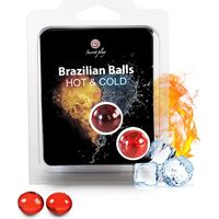 SECRETPLAY - BRAZILIAN BALLS EFECTO CALOR & FRIO 2 UNIDADES