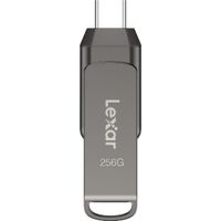 Lexar JumpDrive LJDD400256G-BNQNG unidad flash USB 256 GB USB Tipo C 3.2 Gen 1 (3.1 Gen 1) Gris