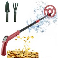 (46.5-96cm) Détecteur de métaux pour Enfants, Détecteur de métaux réglable pour Enfants , Détecteur de métaux Professionnel Pliable, étanche et très léger
