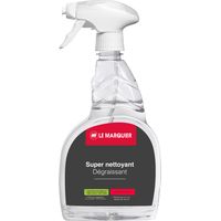 Le Marquier – Nettoyant dégraissant haute efficacité 750 ml – Pour planchas acier et inox – 92% d'ingrédients d'origine naturelle – Fabriqué en France