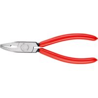 Pinza arriccia vetro L.160mm larghezza ganasce 9,5mm testa pol.Ku.-rivestimento KNIPEX