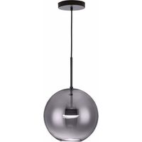Suspension Reality Multiverse boule verre noir LED 10W