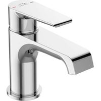 Mitigeur lavabo LARGO vertical
avec bouchon
Dimensions de la cartouche : 35 mm
Finition : chromé