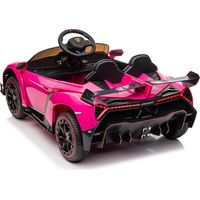 Voiture électrique enfant Lamborghini 12V 2 moteurs portes ciseaux lumière LED lecteur MP3 klaxon sans fil siège large 3 vitesses télécommande